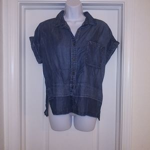 Laju Los Angelos Denim Short sleeve Shirt